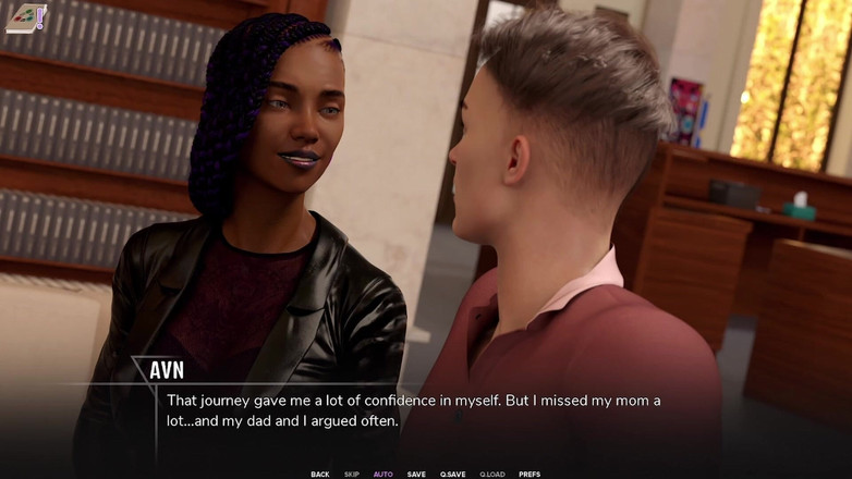 AVN Teller: Tabu university # 03 - chem klasse mit schönem schwarzen 18-jährigen und blauhaarigem emo