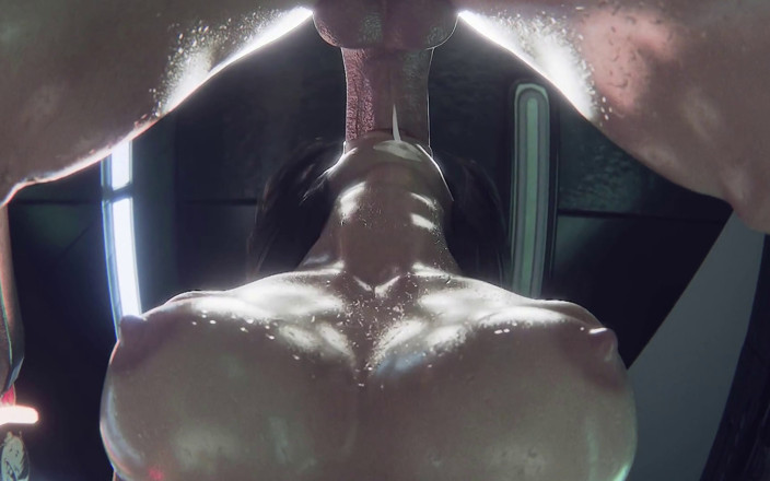 Orlikx: Eve Stellar Blade Full Nude Sloppy Blowjob with Moans - 3D Animation