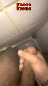 Huge Cumshot in the Shower This Morning!