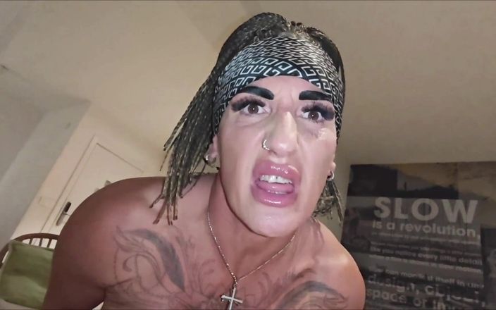 Danaxmuscles: 一生懸命吸ってミケックスモレノのミルクを飲み込む