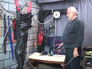 Maledom Austria: Fullbody tape covering and bondage