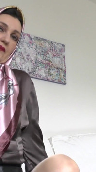Today Is Your Headscarf Test! Satin Headscarves, Lady Victoria Valente
