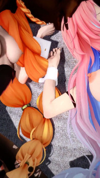 Wuthering Waves - Sigrika a Denia Nezbedná klubová párty - 3D Hentai Animace