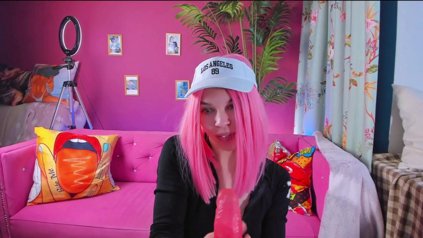I Jerk off Dildo POV and Imagine It's Your Cock in My Hands (Deepthroat Queen)