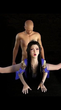 The Eternal Goddess of Virtual Temptation - 3D Animation Hentai