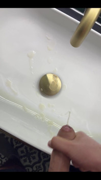 Here Is My Cumshot From Last Night. Who Is Going to Lick It up First?