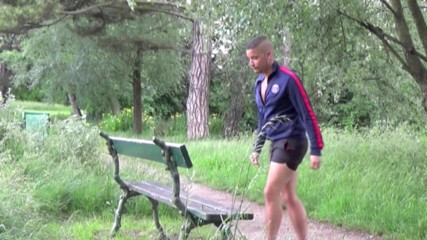 Gaybareback: Латиноамериканку відтрахав у крейсерському лісі на відкритому повітрі топовий французький хлопець