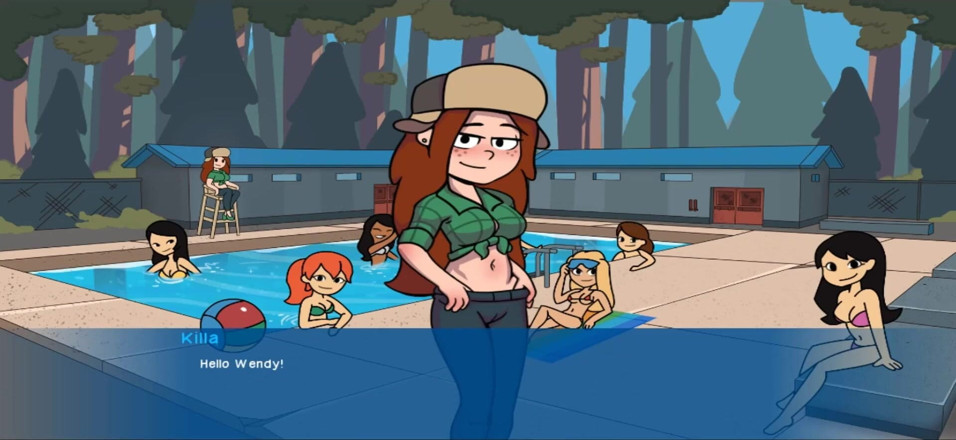 Hentai World: Camp Pinewood bölüm 14 (Wendy gravity falls)
