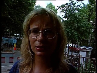 Lucky Cooch: Sexy woman talks in front of camera