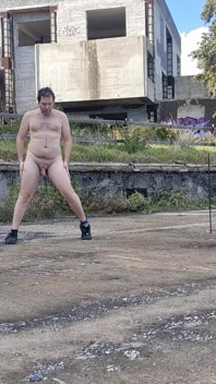 Completely Naked in a Square