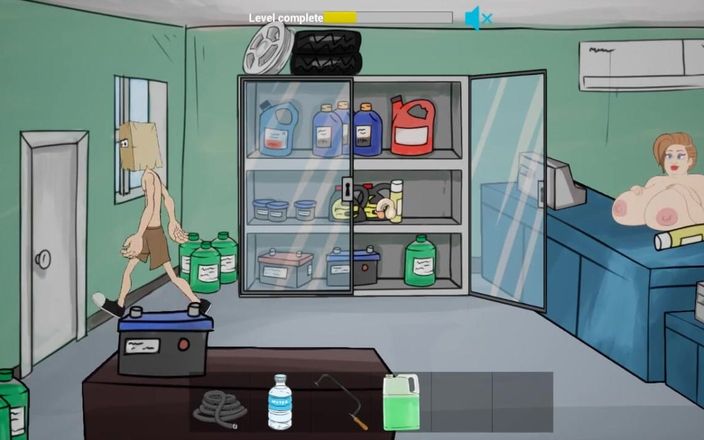 Miss Kitty 2K: Fuckerman - posto de gasolina
