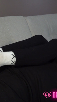 Bella's Footjob and Handjob in Worn White Socks - (dreamgirls in Socks)