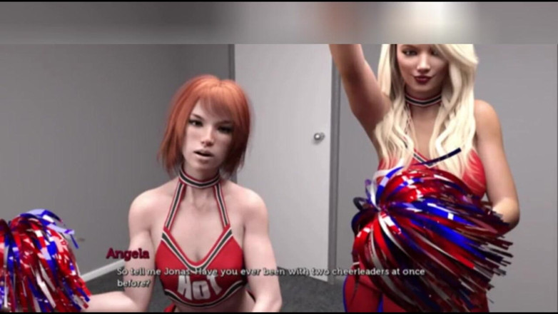 3DXXXTEEN2 Cartoon: Two girls named Hedwig and Angela. 3D porn cartoon sex