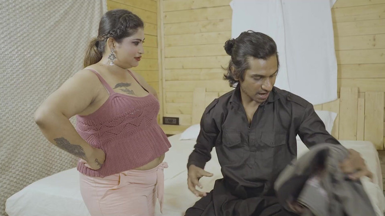 My desi wife: Een Desi-meisje freind en jongen freind geneukt in een hotelkamer...
