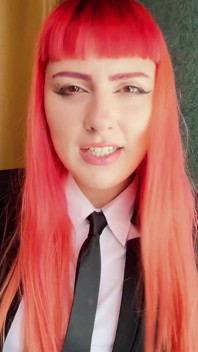 Pov: Makima heeft je verleid als haar seksslavin en je creampie haar