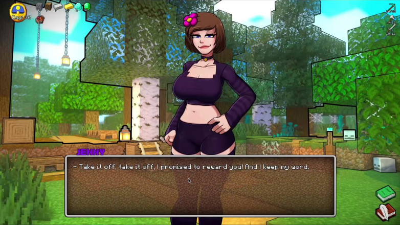 Alita: Hornycraft Minecraft parody - Steve si fa segare salivosamente da jenny...