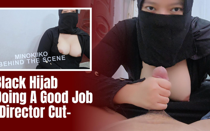 Minokiiko: Asian Niqab Girl Doing Her Best to Suck Her Neighbor...