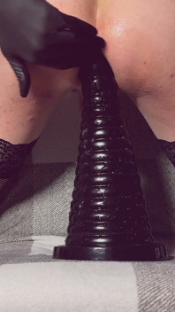 Extrémní cone dildo anální kompilace - poskakující roztahování cumming