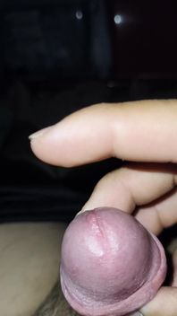 Flashing Little Pinky Cock