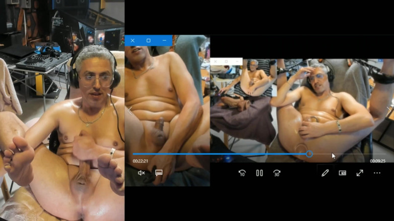 anal4dan: Anal Rampage multi-ângulo: penetração de brinquedo profundo de 19min com fones...