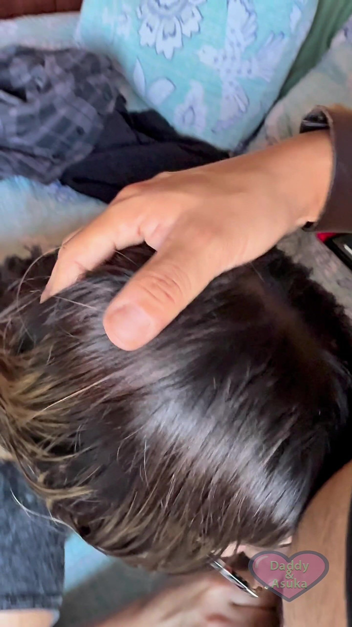 Daddy and Asuka: Asuka Wird Gegessen, Gelutscht Und Besamt Teil 1