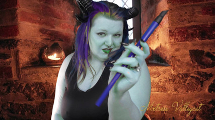 Mxtress Valleycat: Demon bard makes you their worshipper
