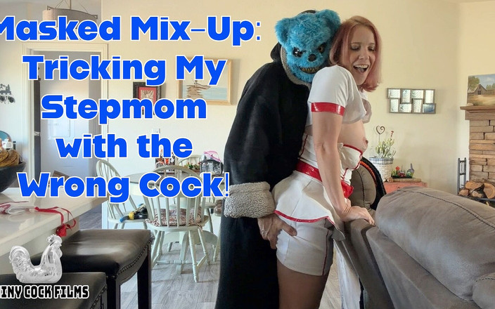 Jane Cane: 仮面の取り違え:間違ったチンポで継母を騙す!