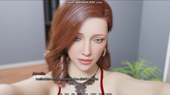 Divide XXX: Masalah Jantung - Makcik Tercinta Amelie Lewd Pakaian Merah Panas