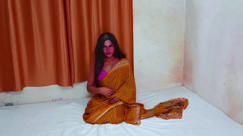 Priyanka_David: 印度性感人妻priyanka在纱丽拍摄之间被摄影师狠操