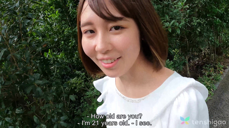 Tenshigao: Girl Next Door Kurumi Aoyama Gets Naked for Us Today