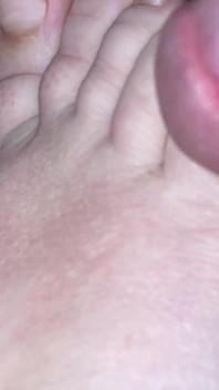Feticismo del piede sexy di mia moglie