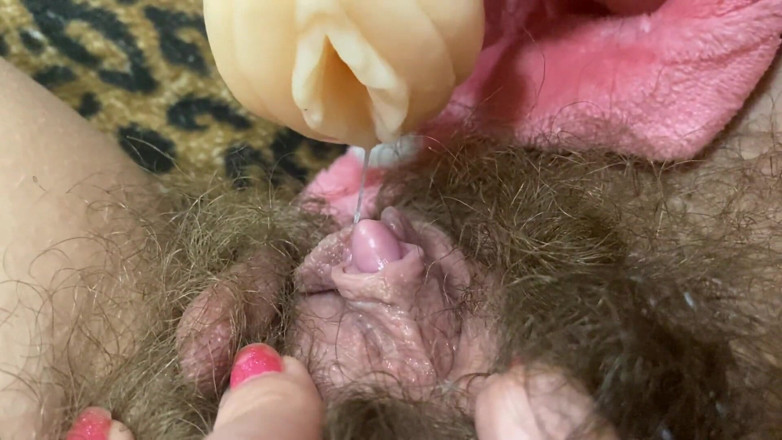 Cuteblonde666: Sert klitoris orgazm yakın çekim