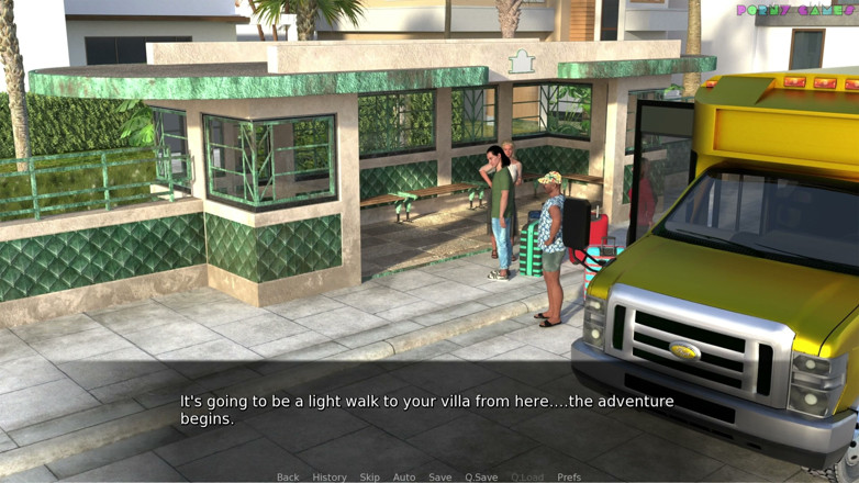 Porny Games: Paradise City by Twisted Arch - Happy Ending Massage Besides Your...