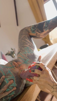 Tattoo Lesbians Anal Extreme - Anuskatzz Squirt All Over Eden Ivy - Toys, Gapes, ATM