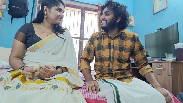 Vaigavarun45: मल्लू जोड़ा पहली रात का वीडियो, पहली रात का सेक्स, केरल साड़ी पहली रात सेक्स के साथ हॉट रोमांस, मल्लू जोड़ा पहली रात का सेक्स