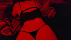 Horny Wife Sucks Me, Then I Take Her Doggy Style Under Red Light