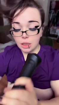 Nurse Empties Monster Cock Blockage