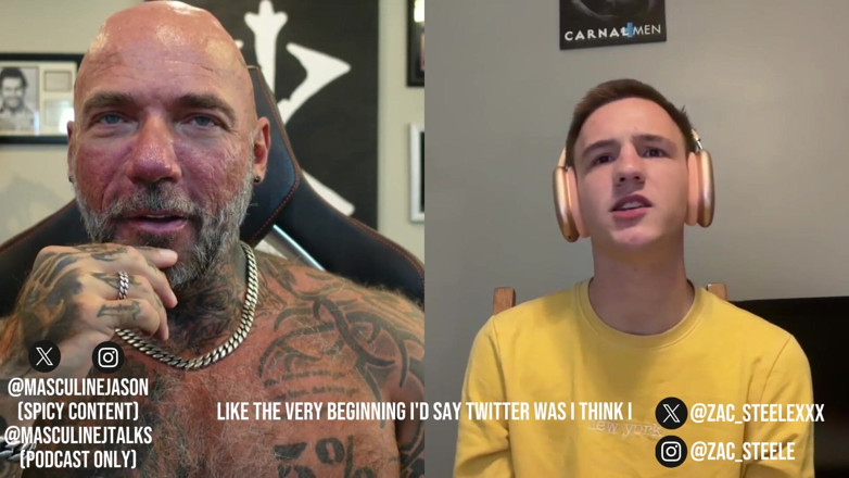 Raw and Uncensored with Masculine Jason: Porn Star Confessions - Zac Steele Episode 190