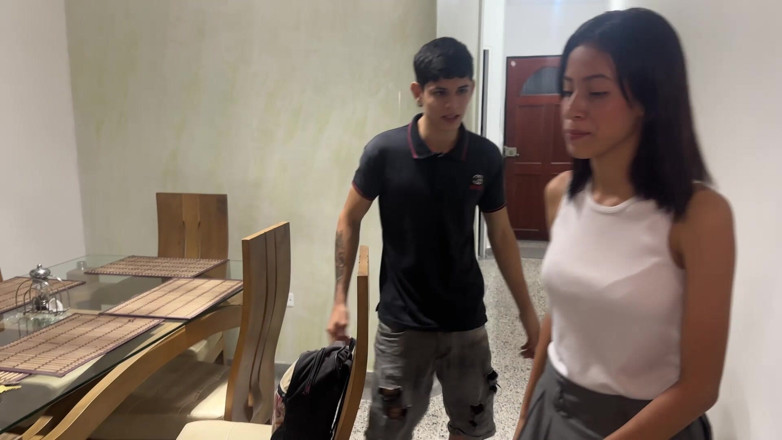 Esperancita: I Sneak Out of Classes Without My Stepdads Knowing to...