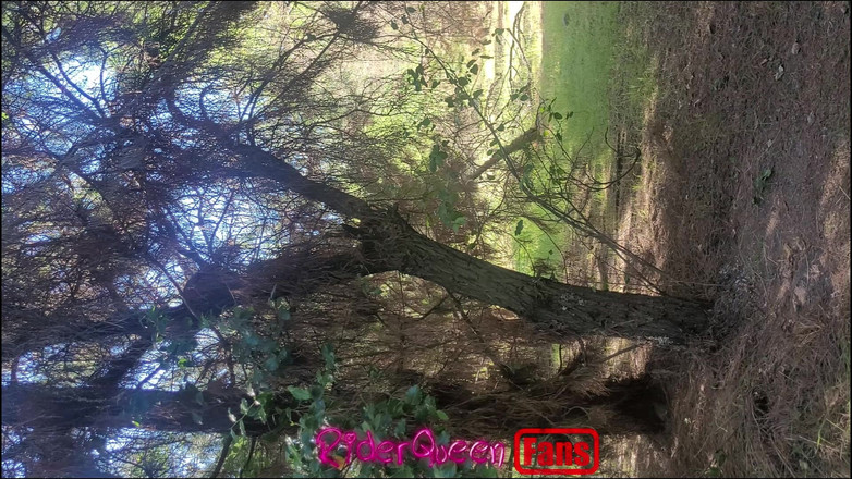 Riderqueen BBW Step Mom Latina Ebony: Riderqueen sam, na zewnątrz, filmy z fanami