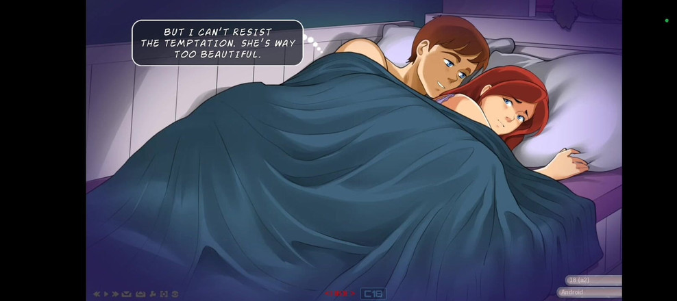 The anime king: In Bed Anal with Step Sis