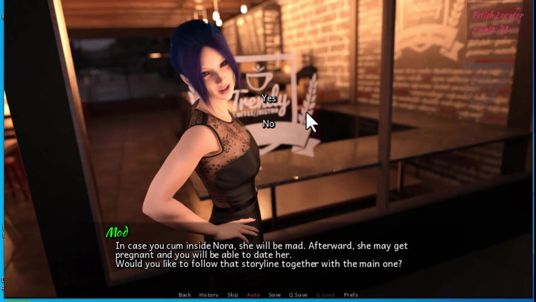 Johannes Gaming: Fetiche localizador # 22 - Lyssa e Johannes se beijando para a noite ......