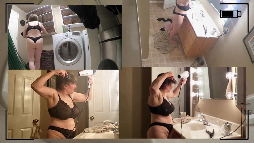 MarieRocks: Curvy sexy GILF under surveillance