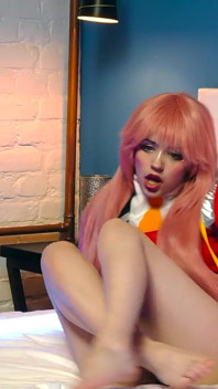 Rihanna black è una troia anime ragazza che si arrapa per succhiare un lecca-lecca