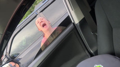 Bigmax8inch: Cumshot on the Roof of Cafe Tinder Date Ends by