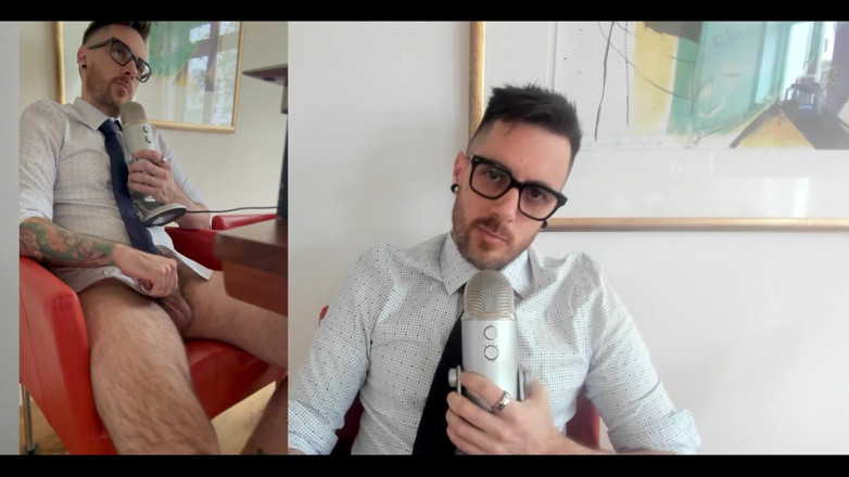 Maxx Obsidian: Asmr Rollenspiel als dein Grad College Professor! Mit abspritzen!