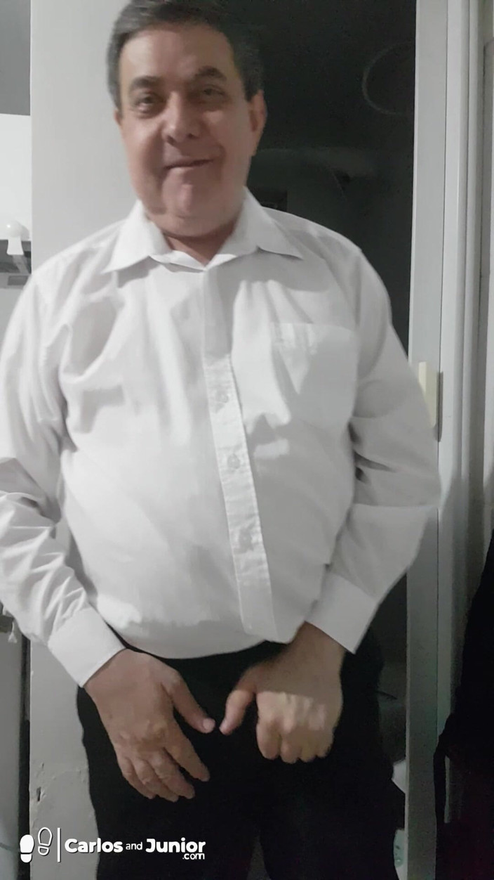 Carlos And Junior: Stepdaddy Getting a Blowjob Before Work.