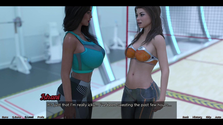 AVN Teller: Stranded in space - la piccola mora non riesce a smettere...
