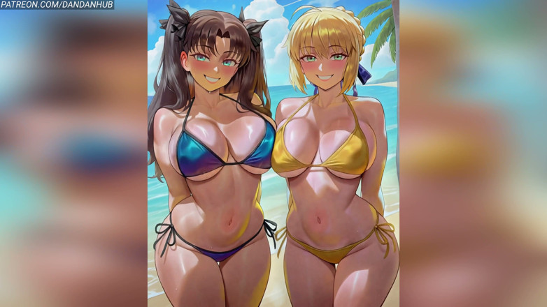 Dandanhub: Saber &amp; 린 토사카 트워크 앤 바운스 - 운명