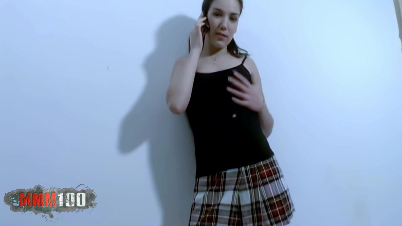 MMM100: Cynthia Lavigne: Pornostar Little Brunette Cynthia Lavigne Doing a Hot...